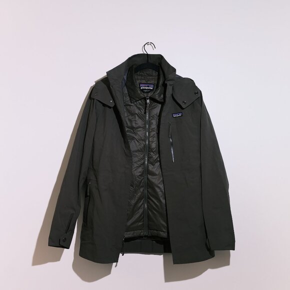 Patagonia Men’s Tres 3-in-1 Parka – Olive Green, Size XS - Picture 2 of 6